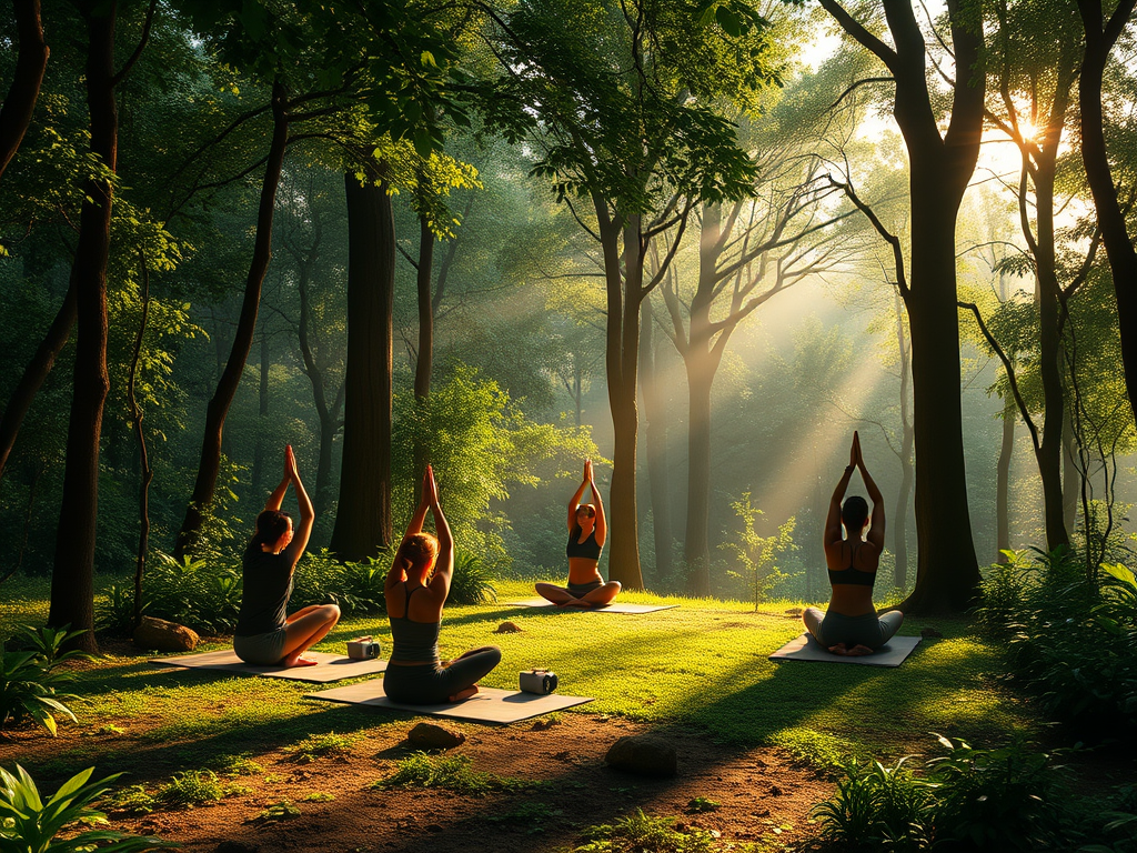 Shinrin Yoga: La Fusión del Yoga y la Naturaleza para el Bienestar&nbsp;Integral